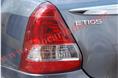 Rear updates include re-styled taillamps for the Etios. 